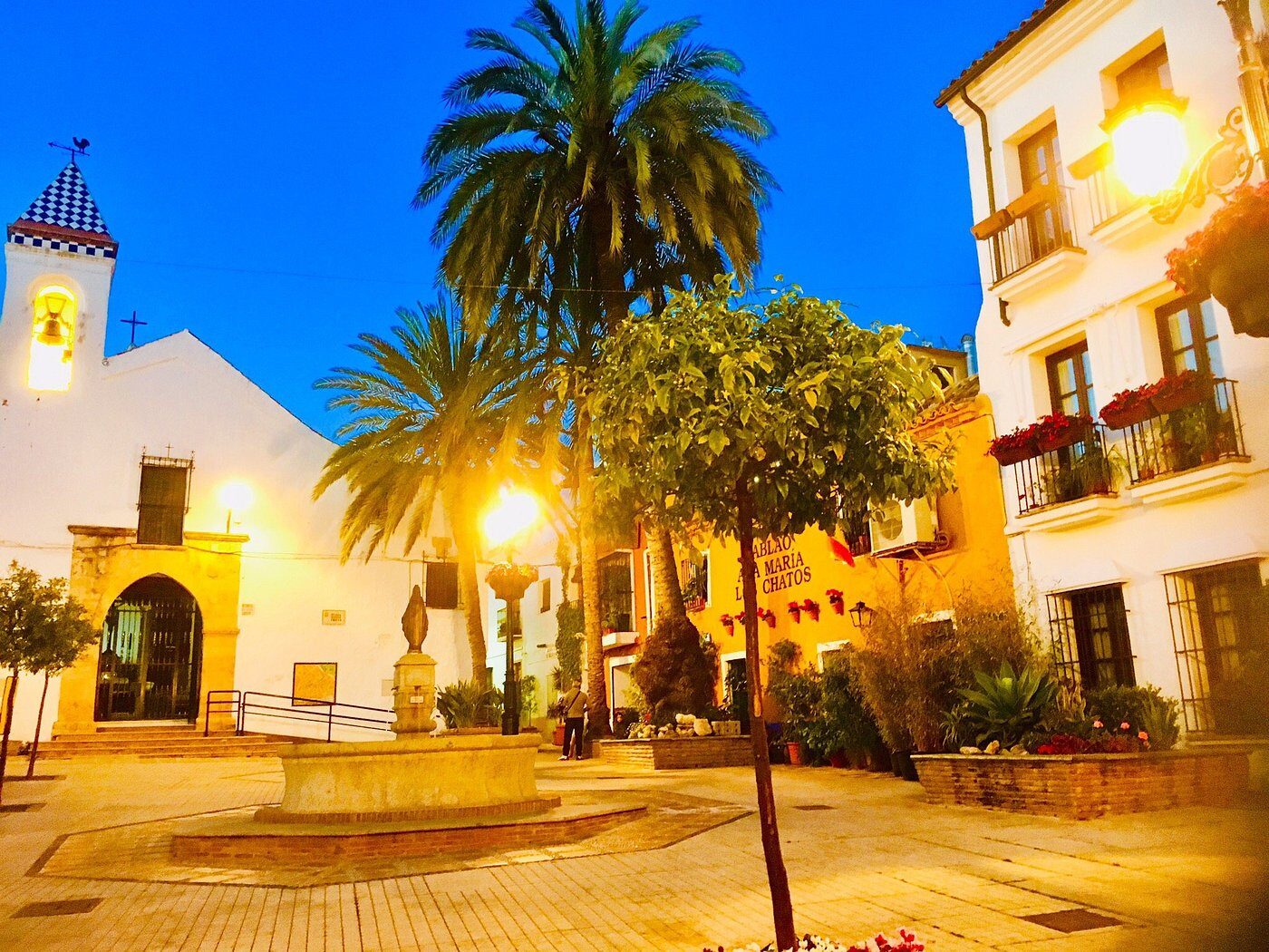 De oude binnenstad van Marbella